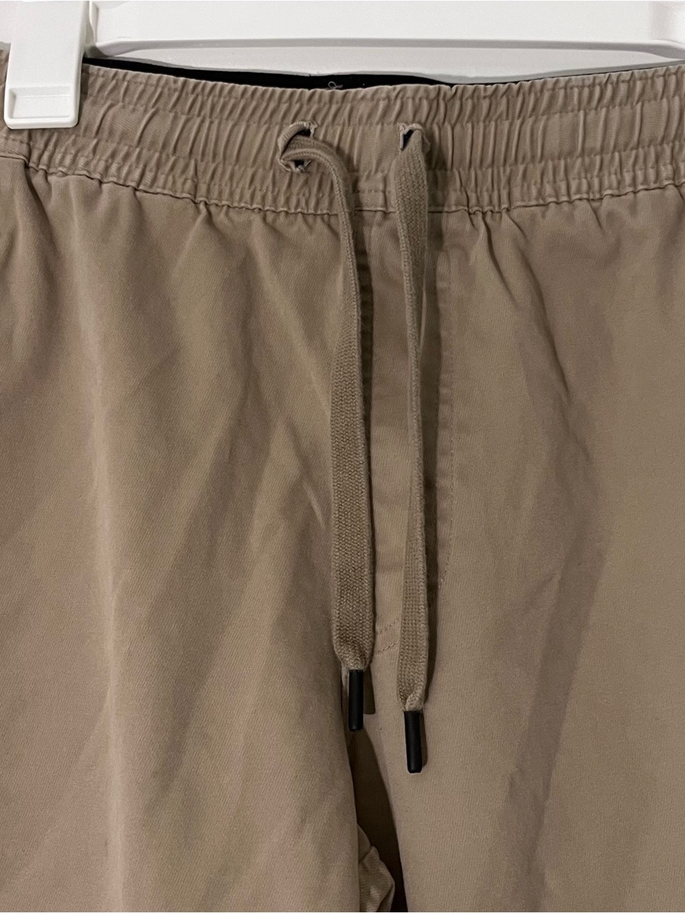 Under Armor Men's Performance Jogger Pants Khaki Elastic-Waist Zip Pockets - Picture 3 of 11